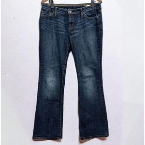 Gap Jeans Women 10R Bootcut Blue Medium Wash Mid Rise Denim